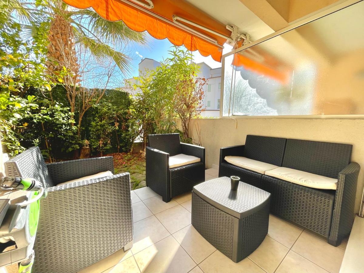 Studio Avec Jardin - Garage - 500M Des Plages Ментона Екстериор снимка